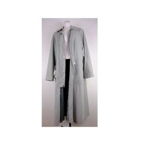 Anne Klein II SZ 6 Full-length Hooded Trenchcoat